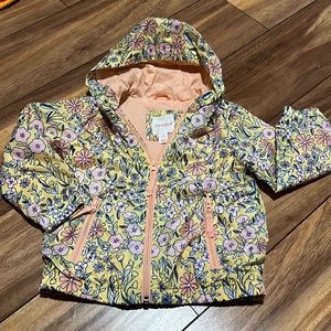 Cat & Jack Toddler Girls 3T Raincoat